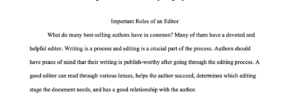 Figure 4. Screen capture of the introduction paragraph from Nicole’s initial draft. Image captured by Jillian Grauman.