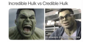 One version of “Angry Hulk vs Civil Hulk” memes