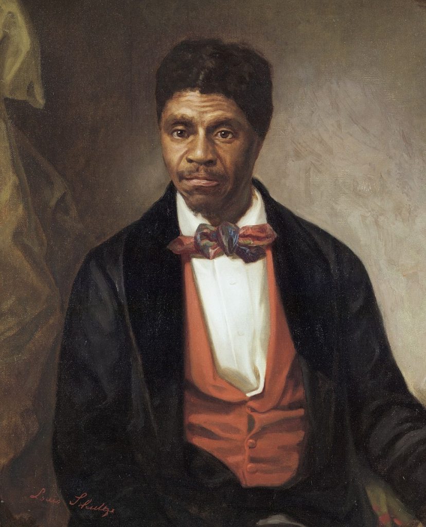 A portrait of Dred Scott