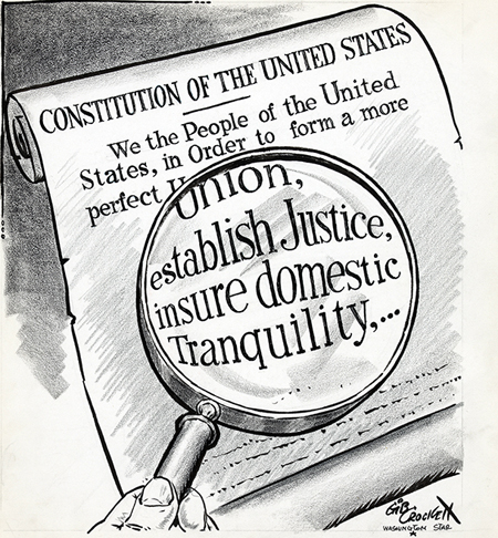 Learning from the Source: Preamble to the Constitution Image Sequencing | Citizen U Primary Source