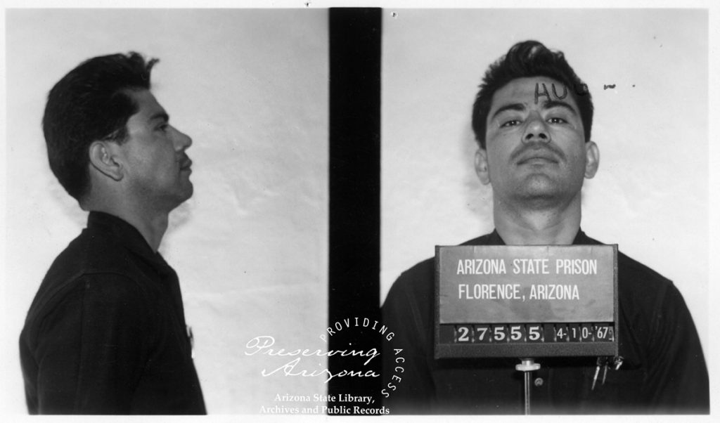 Mugshot of Ernesto Miranda