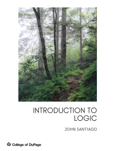 Introduction to Logic book cover