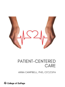 Patient-Centered Care book cover