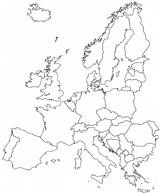 Europe: Population Geography I – The Schengen Agreement – The Western ...