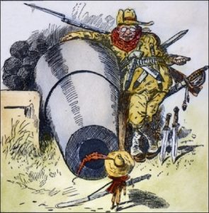 Cartoon of President Theodore Roosevelt. By Charles Green Bush