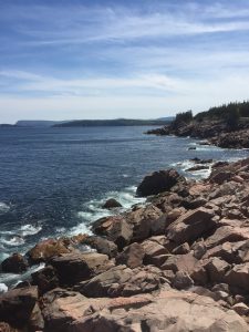 Photograph of Nova Scotia coastline.