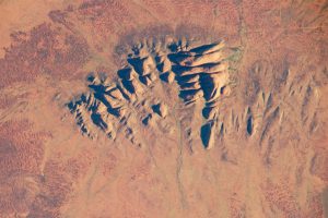 NASA Satellite Image of Kata Tjuta.