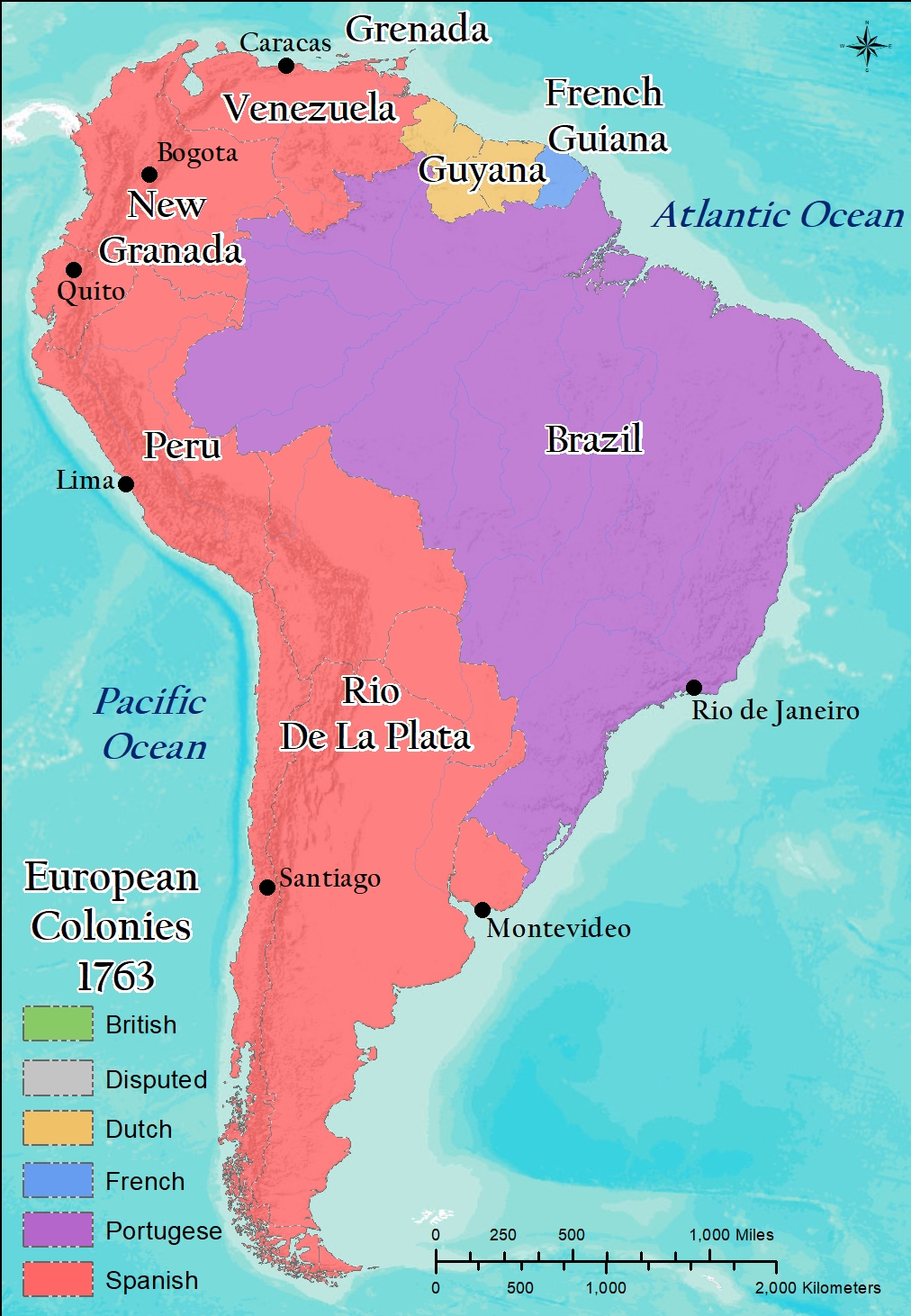 Latin America And The Caribbean LACAR The Western World Daily   SteveBanasSouthAmericanColonizers 