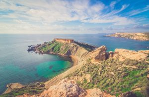 Coastal photograph on Malta.