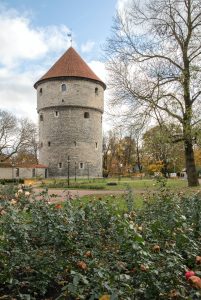 Photography of stone tower Kiek-in-de-Kök in Tallinn, Estonia.