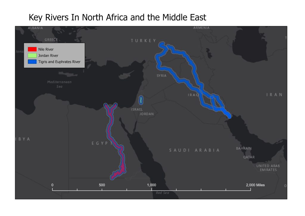 North Africa & the Middle East: Physical Geography II – Water in the